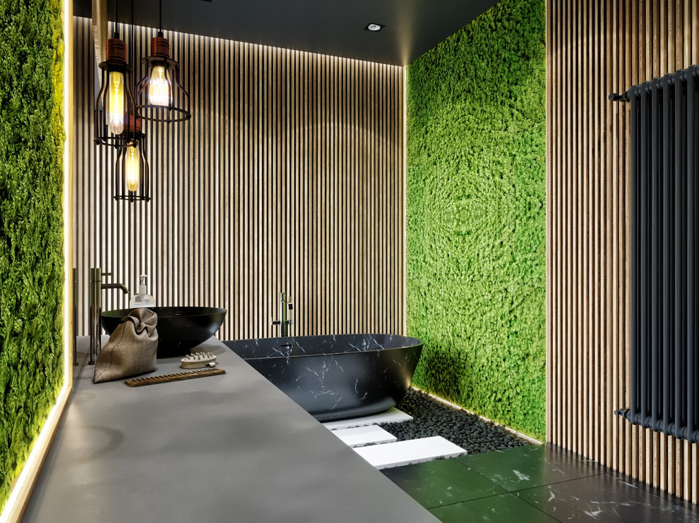 Lounge - ванная комната для загородного дома