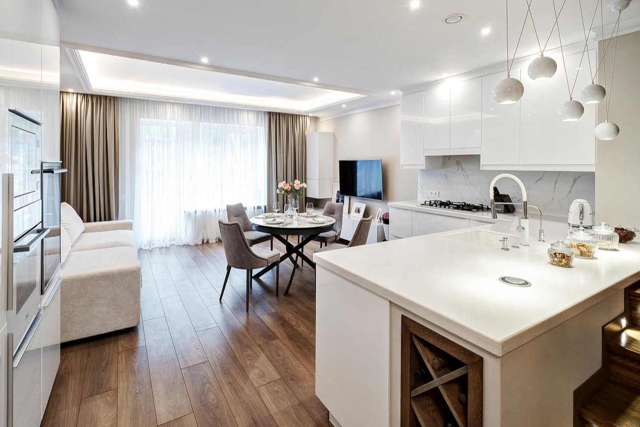 "Легкость бытия" интерьер таунхауса