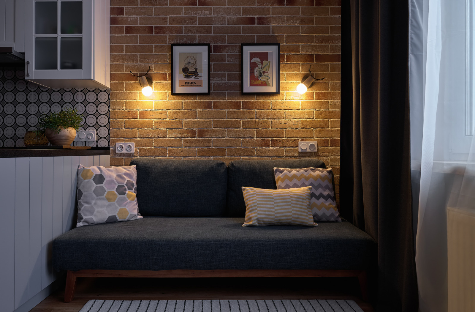 Яркая квартира на Лобачевского