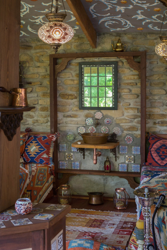 Круглая беседка