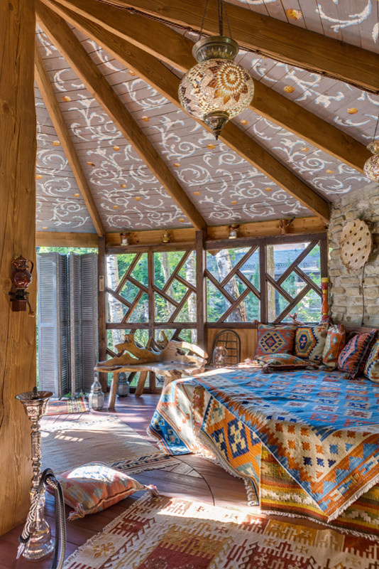 Круглая беседка