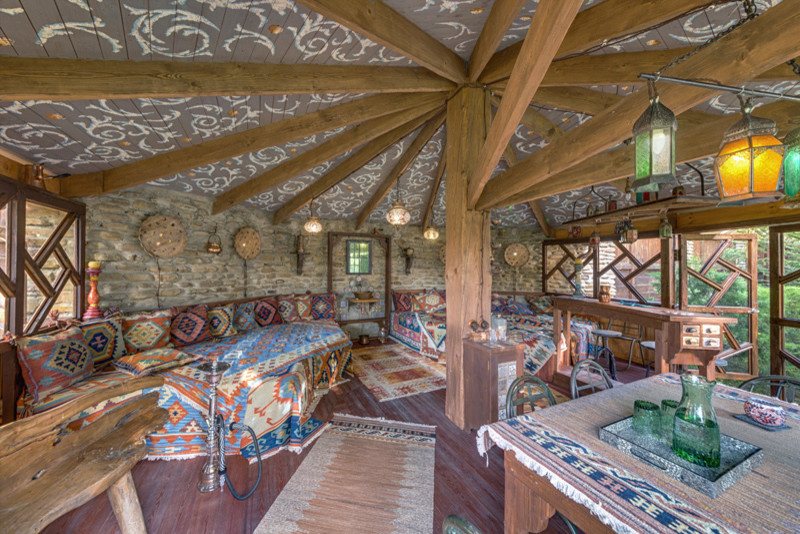 Круглая беседка