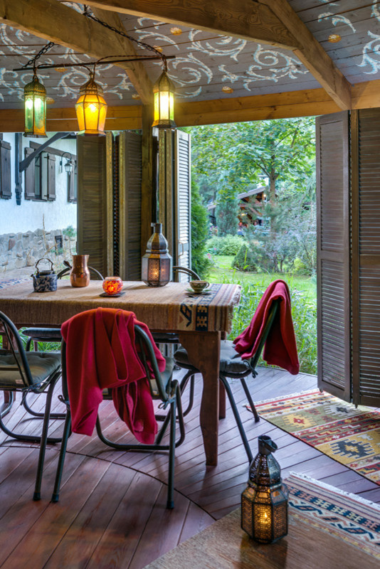 Круглая беседка