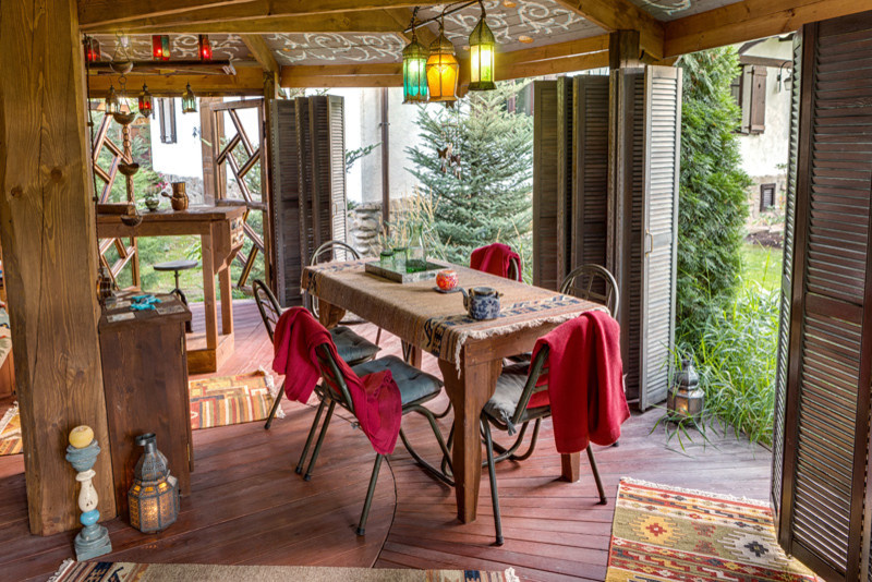 Круглая беседка