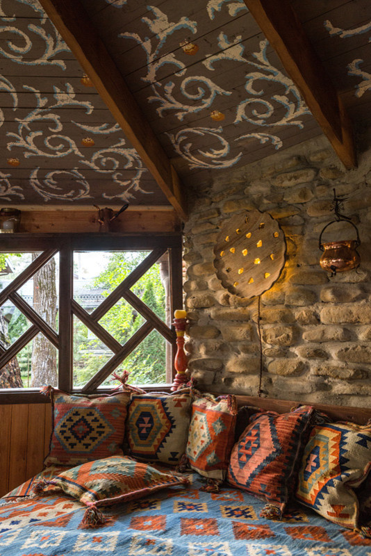 Круглая беседка