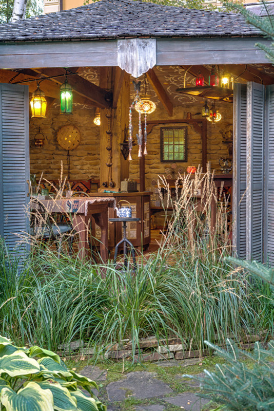 Круглая беседка