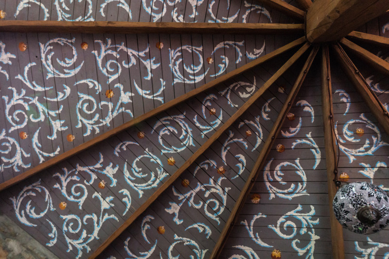 Круглая беседка