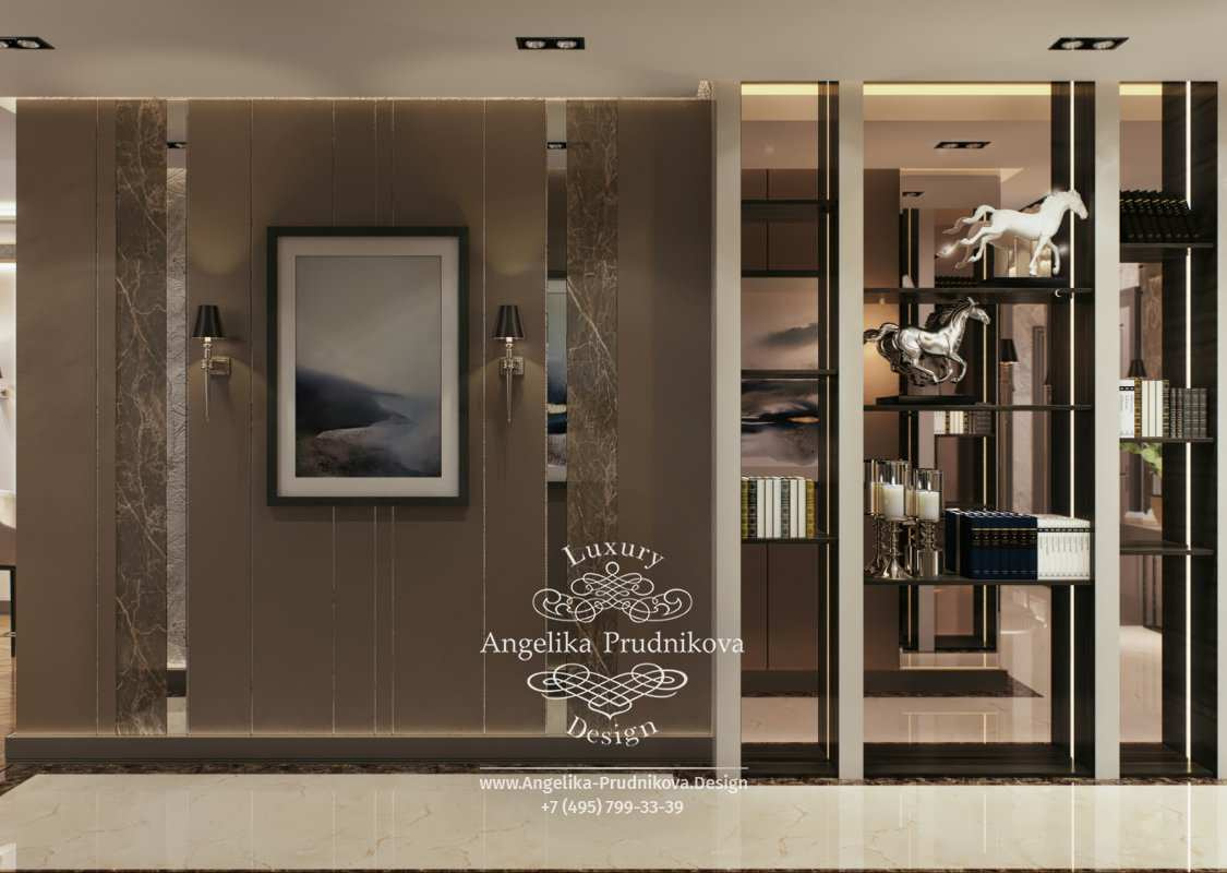 Дизайн-проект интерьера квартиры в Современном стиле в ЖК BARRIN HOUSE