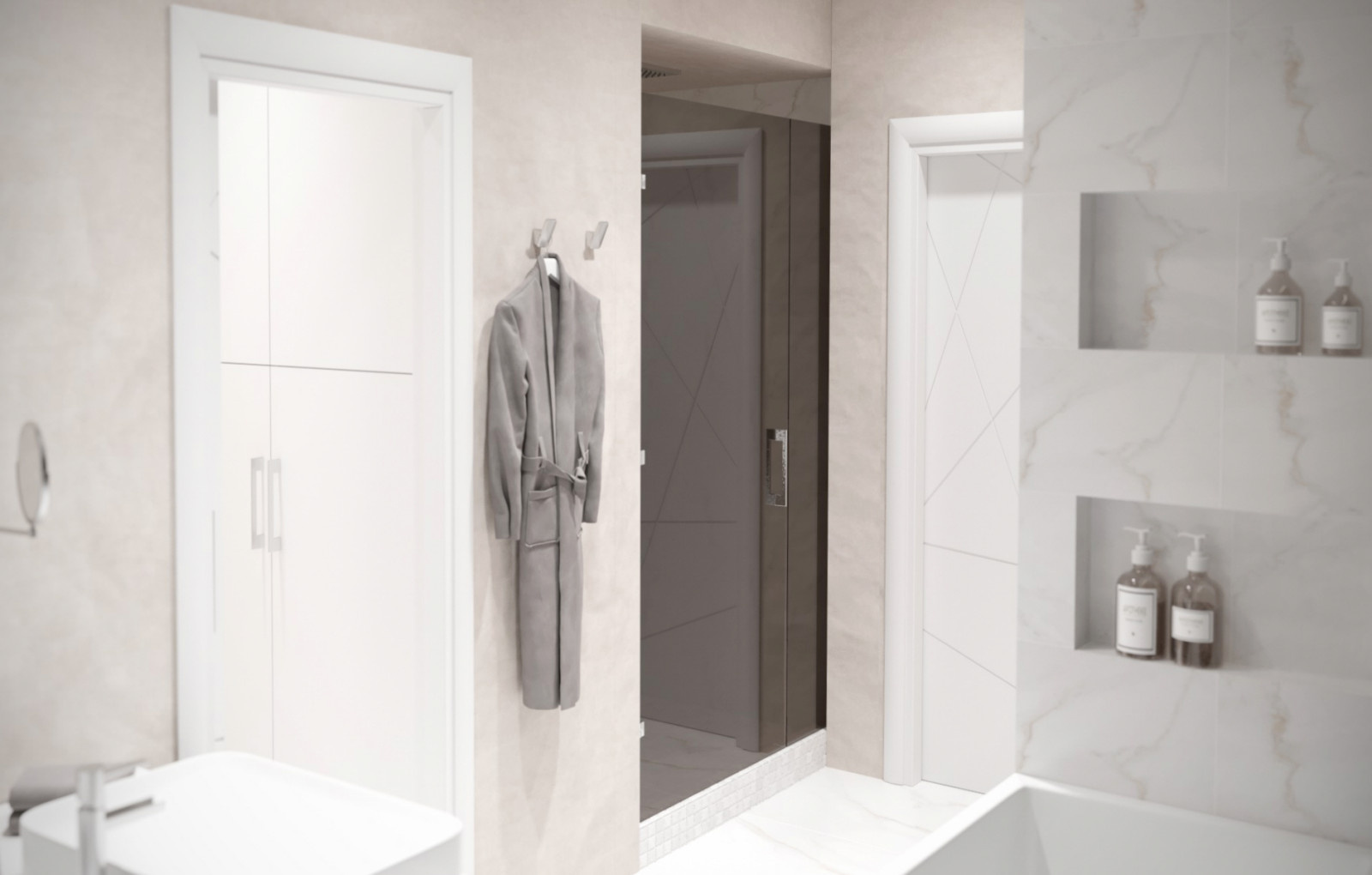 Черно белый дизайн