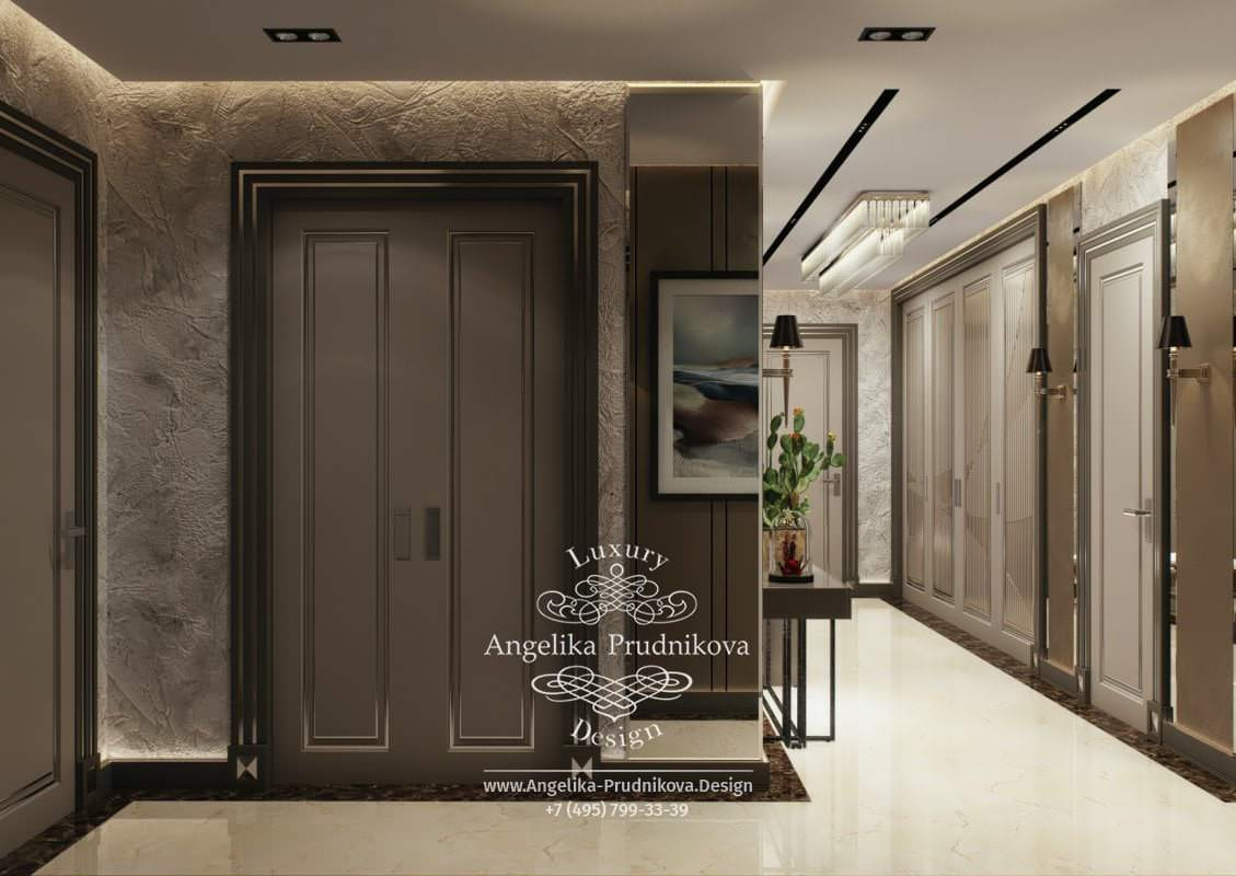 Дизайн-проект интерьера квартиры в Современном стиле в ЖК BARRIN HOUSE