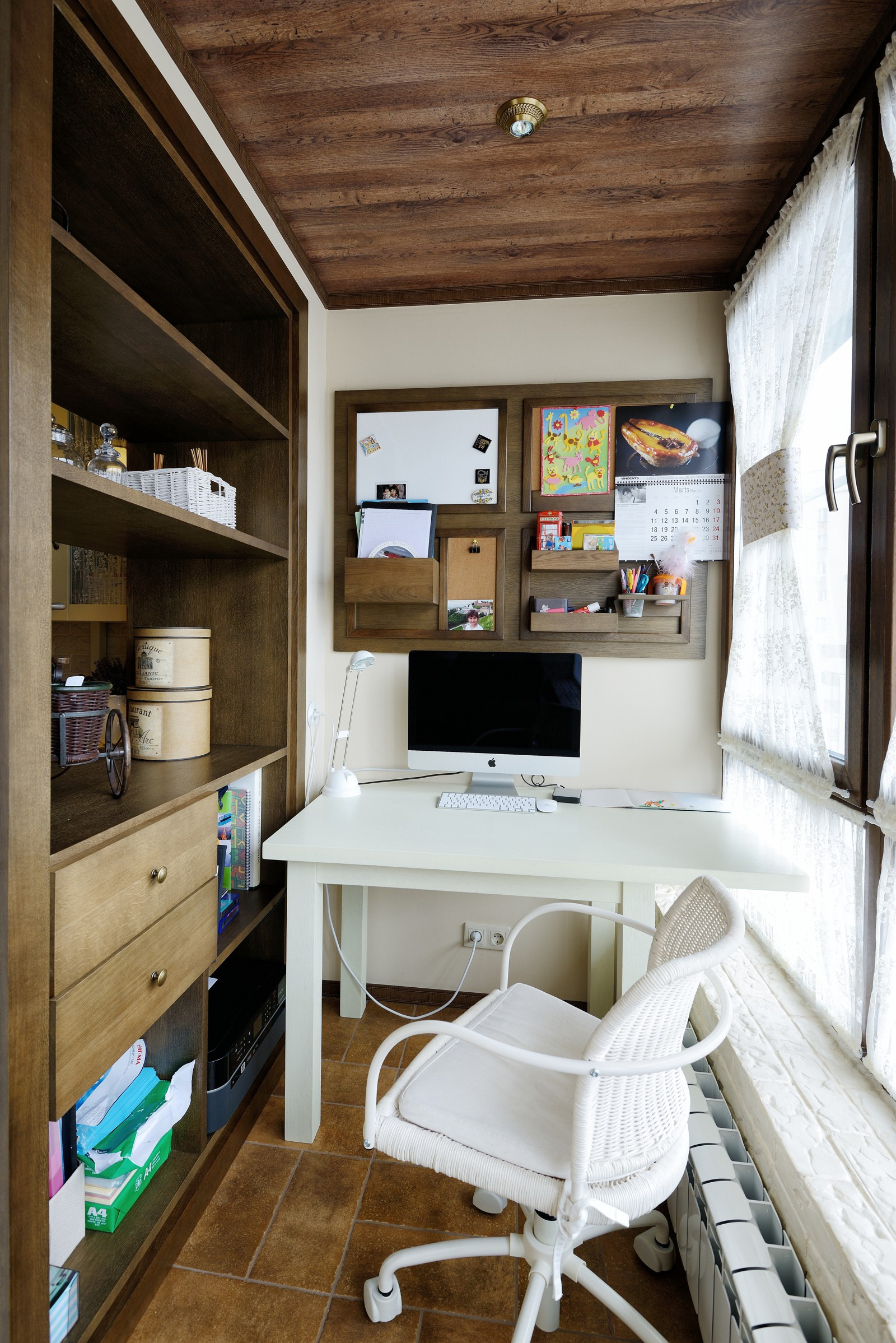 Лоджия в квартире на Казанском шоссе