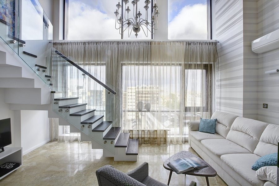 Двухуровневая квартира в ЖК TriBeCa Apartments