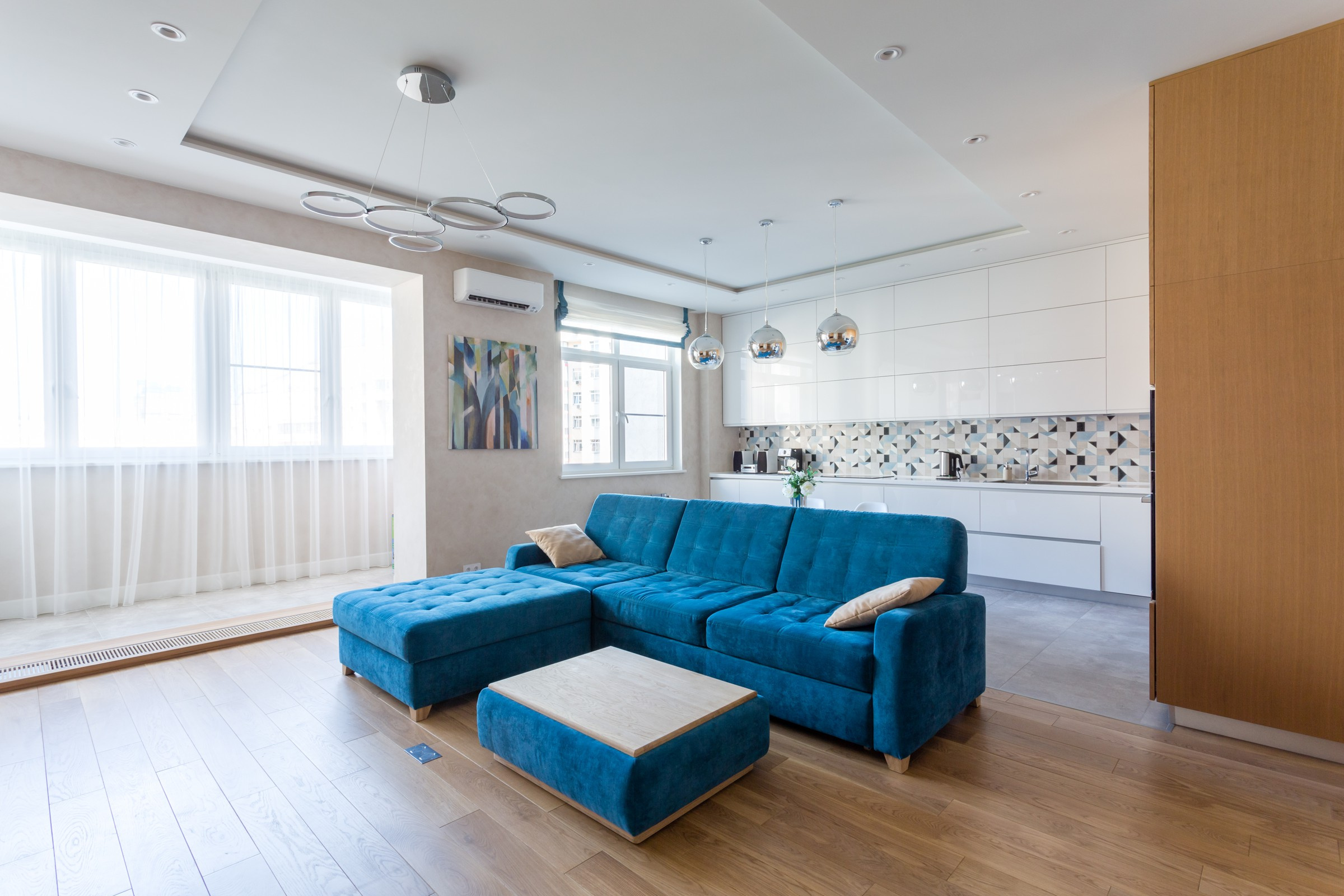 Ходынское Поле - Фото. 150 кв.м. Современный стиль. Реализованный проект.