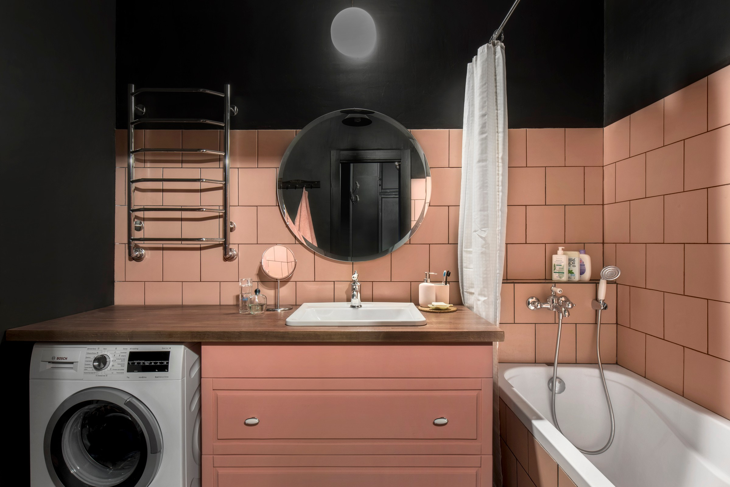 Цвет: Дизайн типового санузла — подбираем оттенок