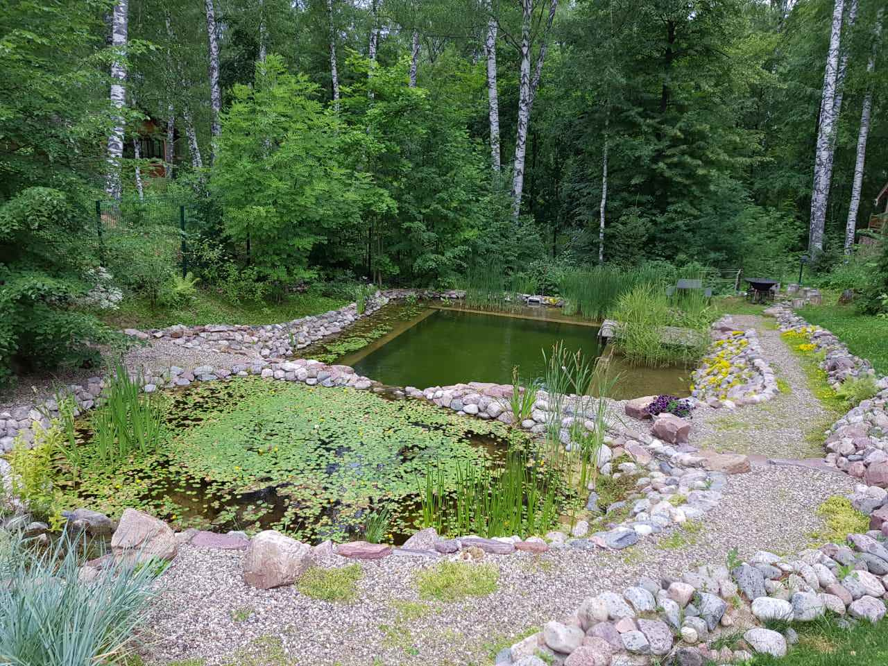 Плавательный водоём в п. Шава (Нижегородская область)