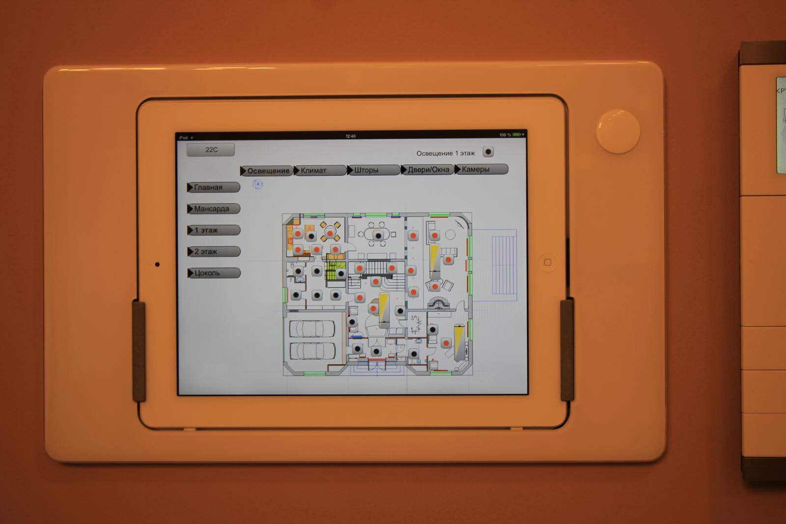 Автоматизация коттеджа на шине KNX