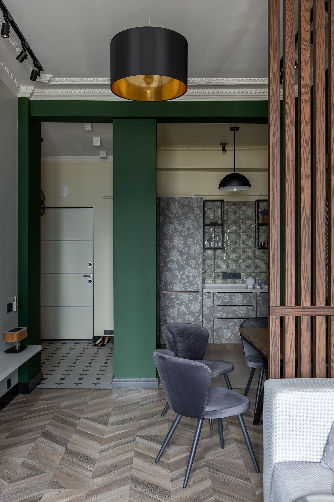 Квартира для молодой девушки с видом на Москву Сити