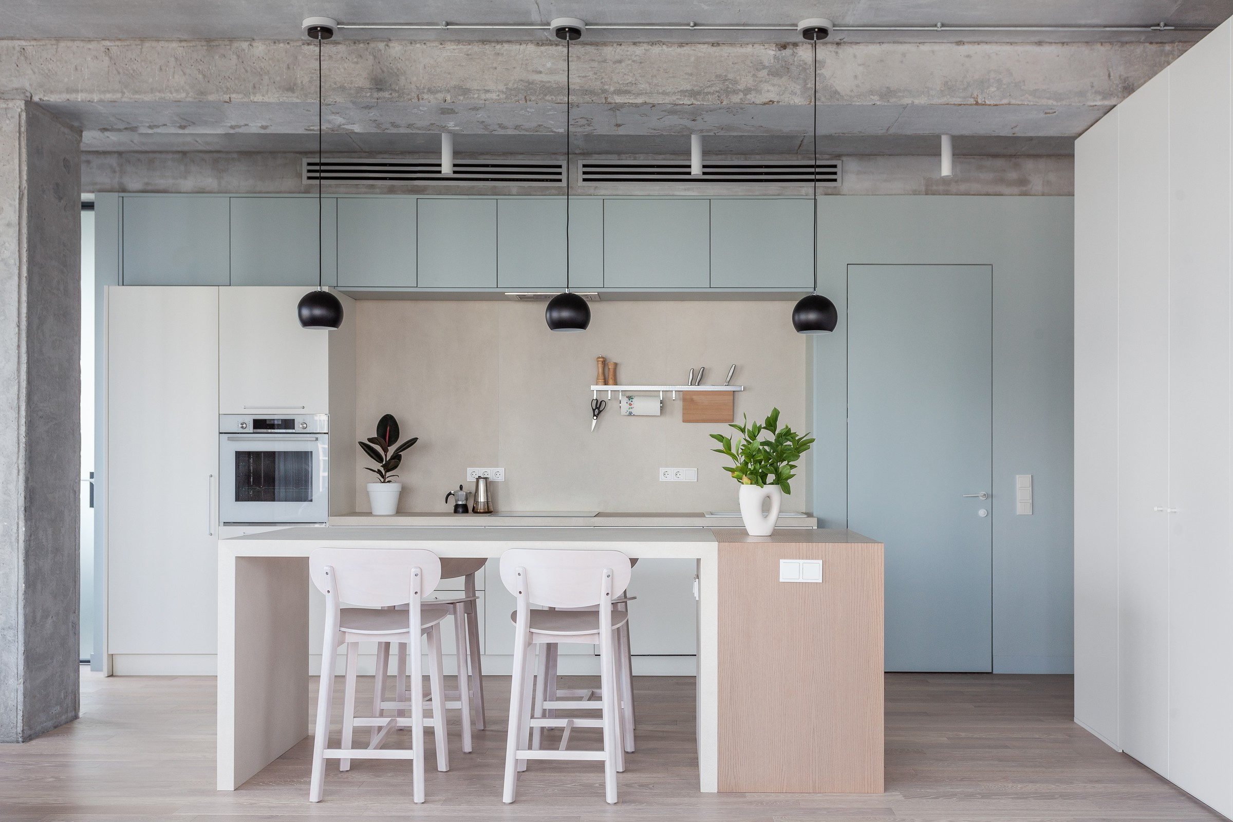 Houzz тур: Квартира с бетонными стенами