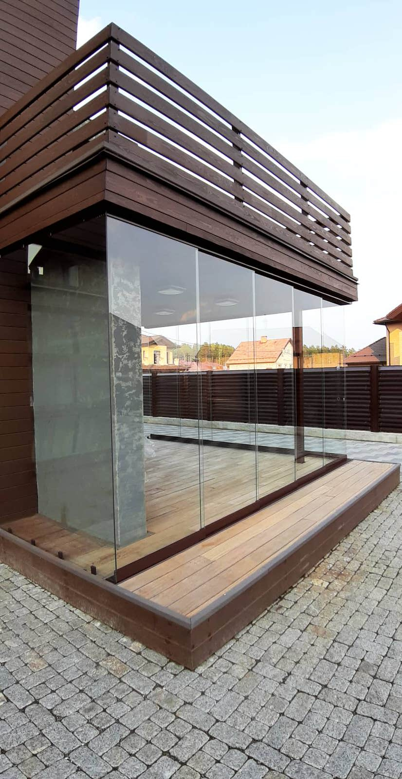 Терраса в пригороде Екатеринбурга