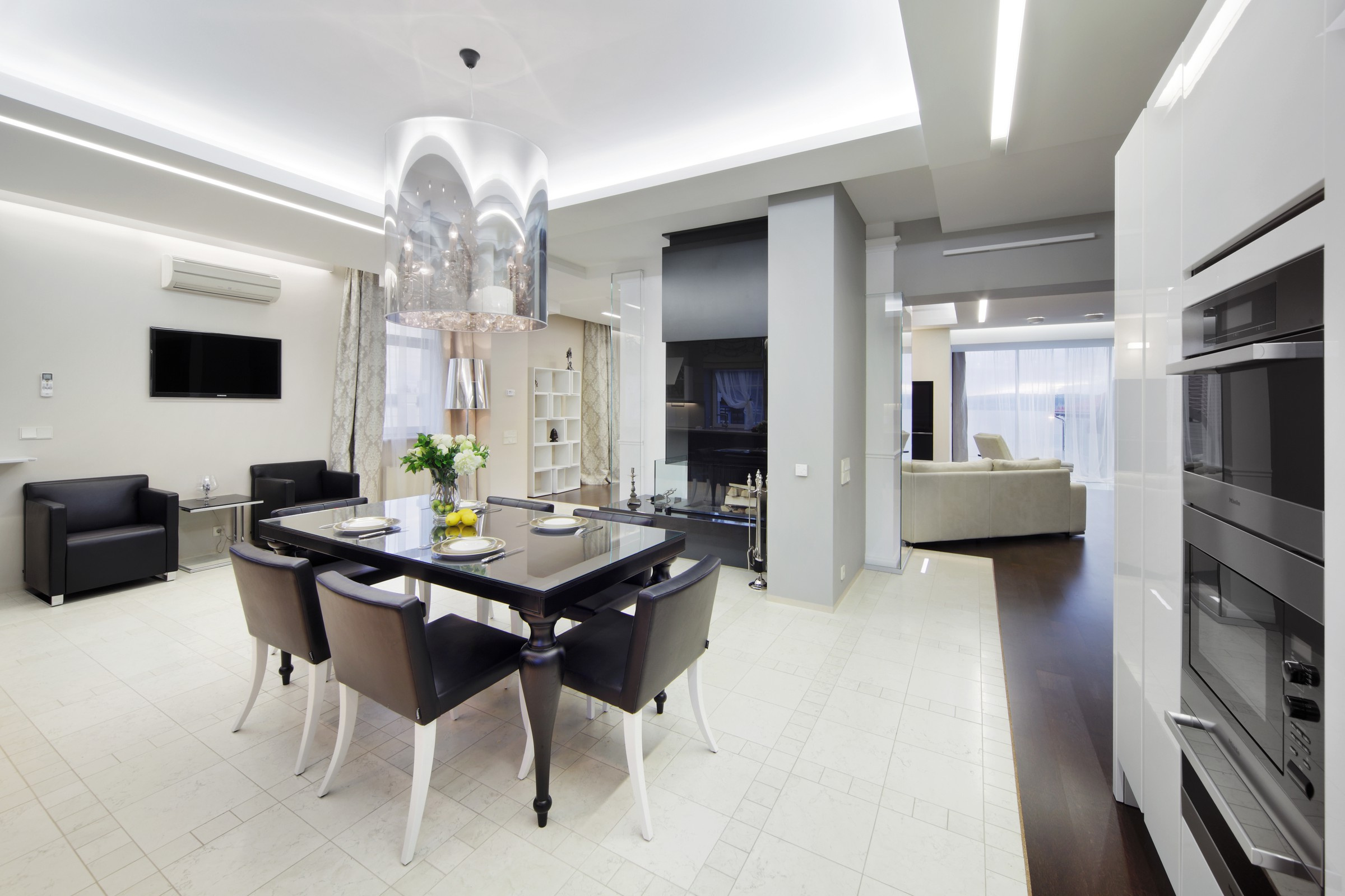 интерьер коттеджа в пригороде Екатеринбурга