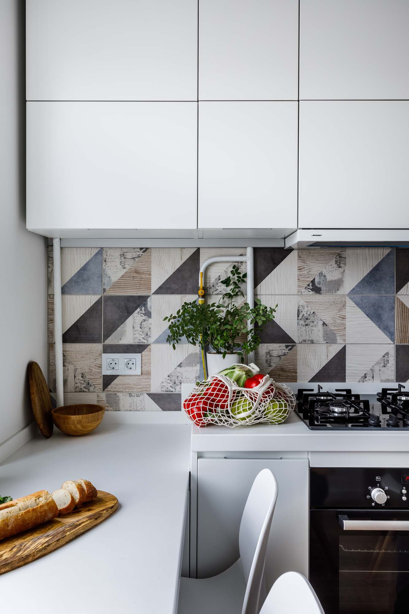 Светлая «скандинавская» студия 32 м² в Москве