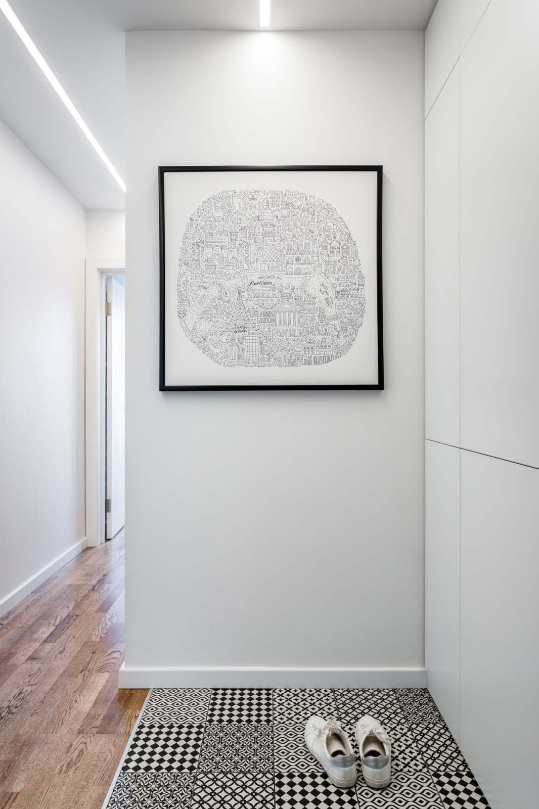 Светлая «скандинавская» студия 32 м² в Москве