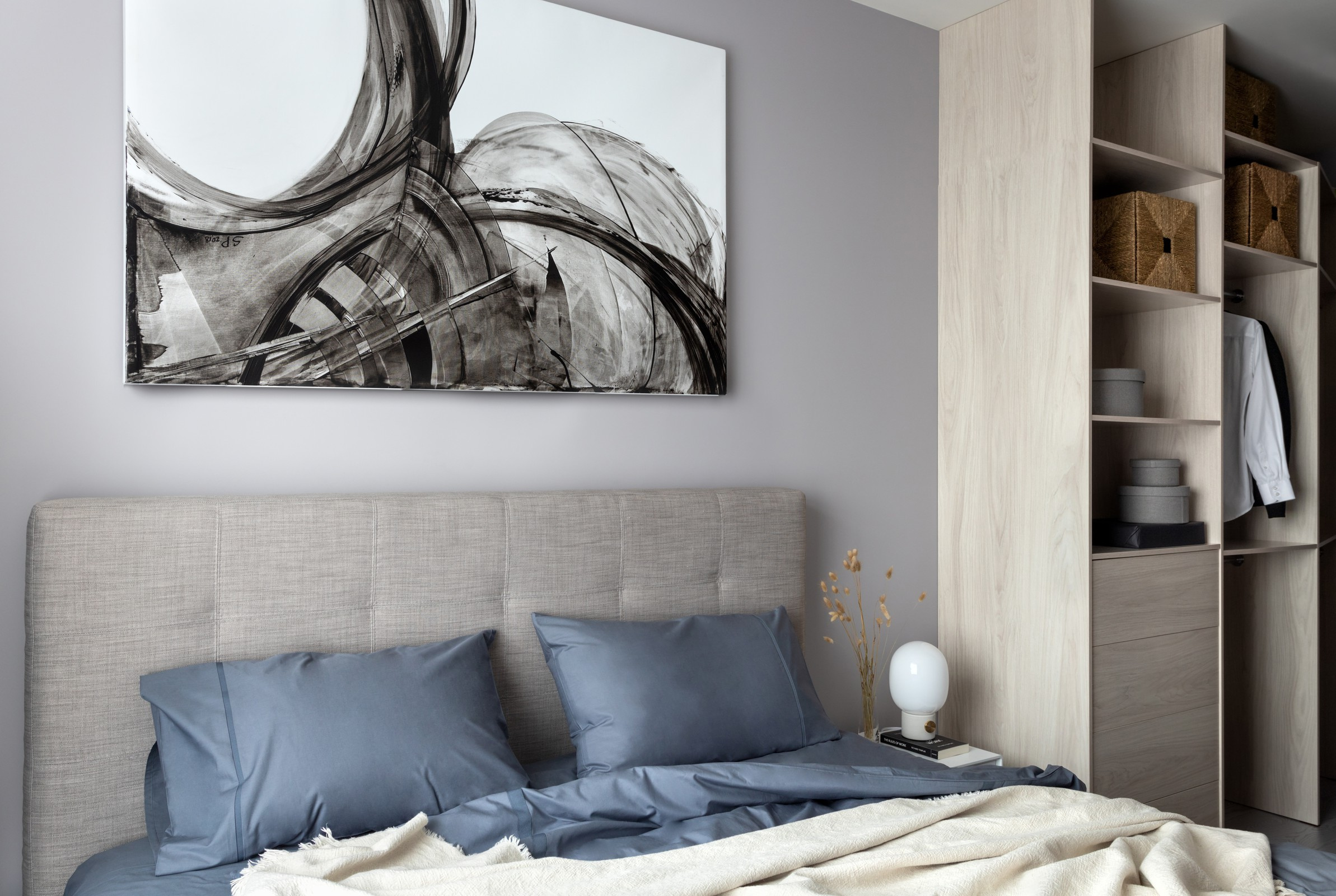 Московская квартира 42м² в нейтральных тонах