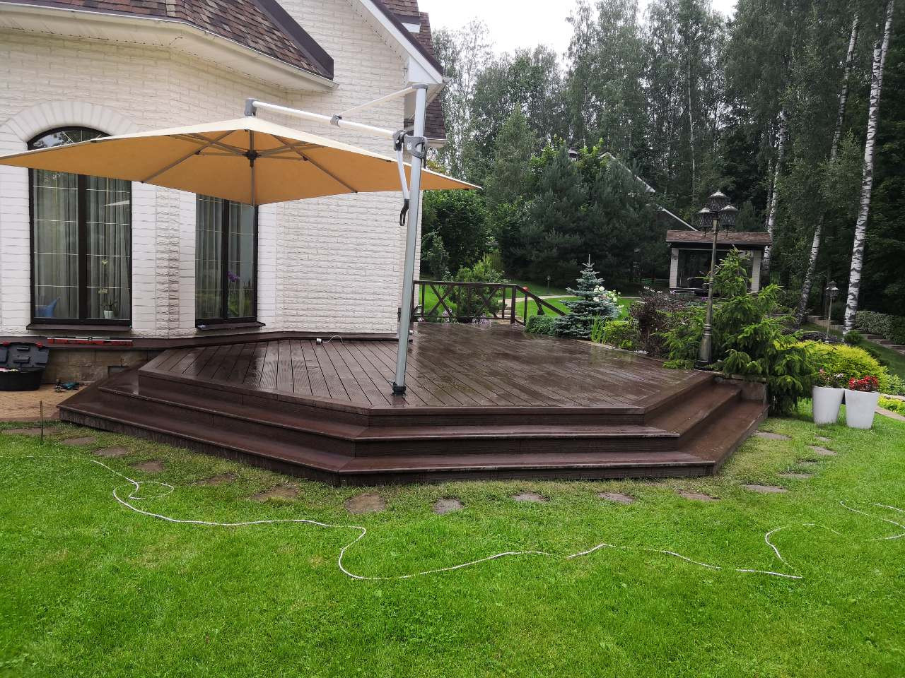 Переделка старой террасы