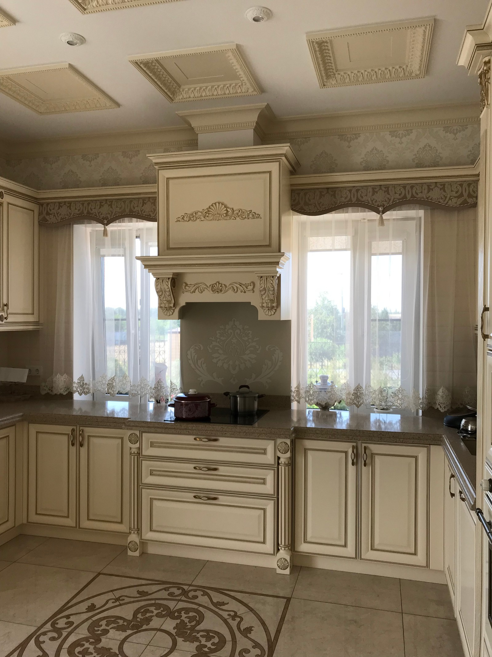 Текстильное оформление кухни