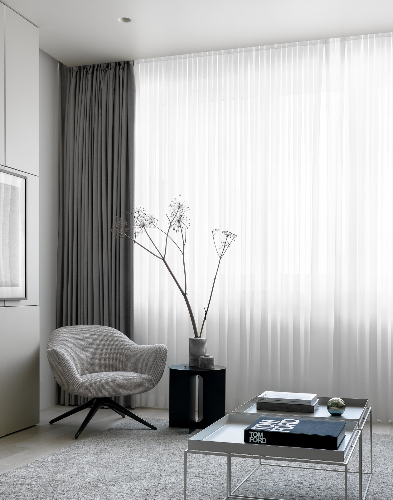 Monochrome apartment