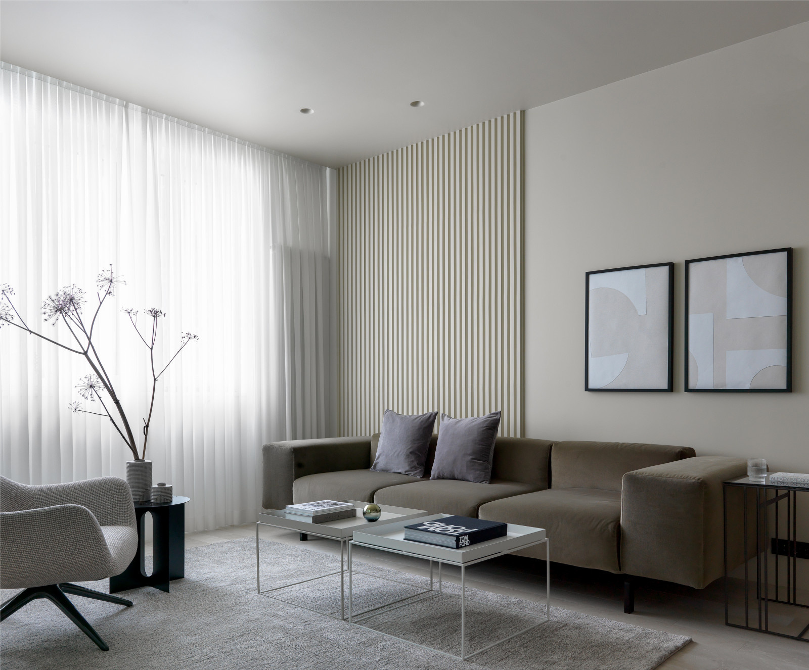 Monochrome apartment