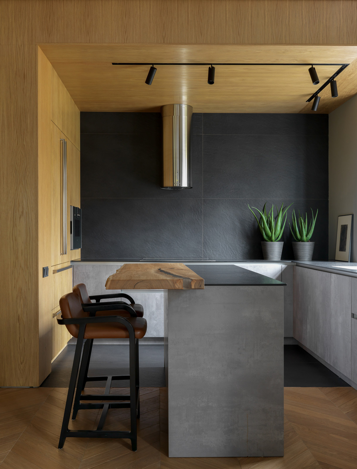 Graphite apartment