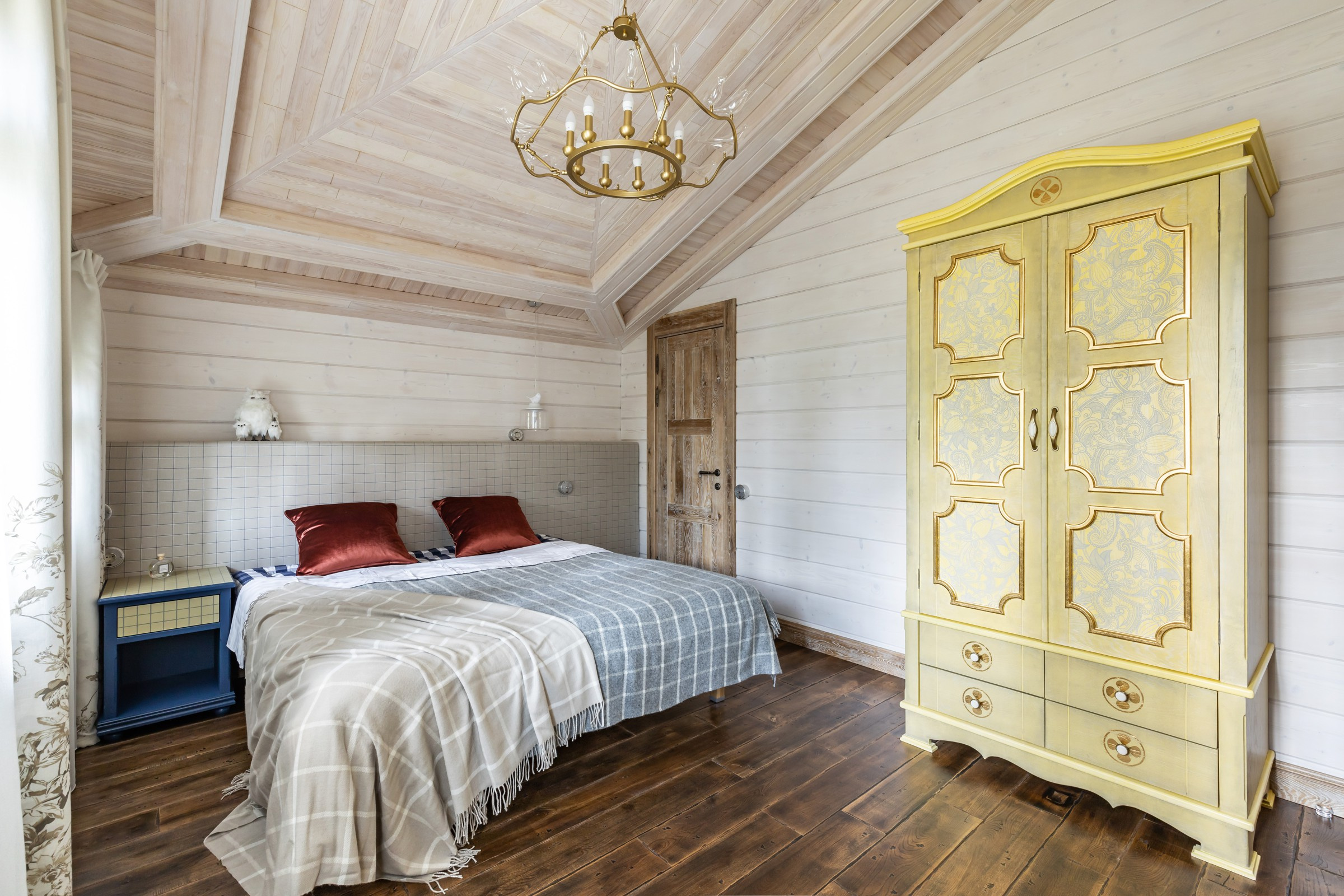 Реализованный проект загородного дома из бруса