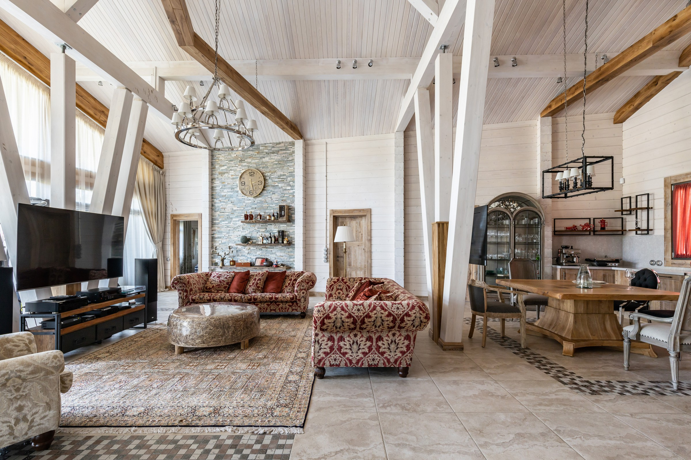 Реализованный проект загородного дома из бруса