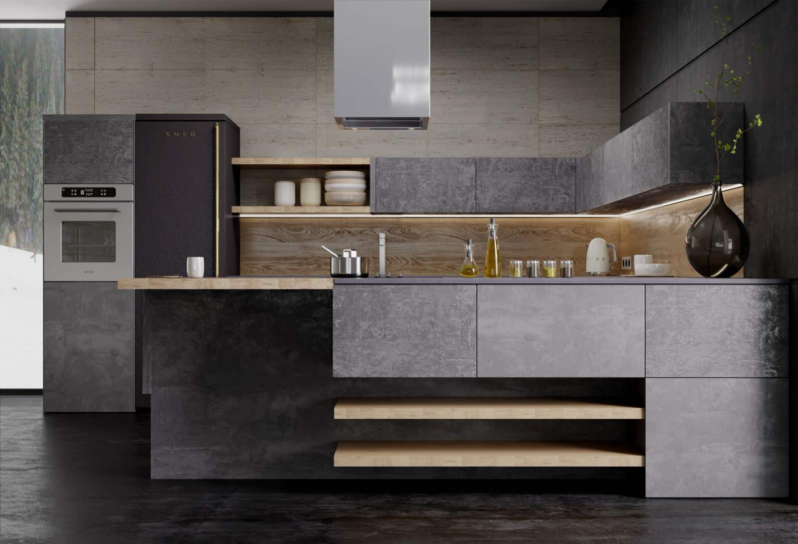 Transstone столешницы (АКРИЛ, КВАРЦ)