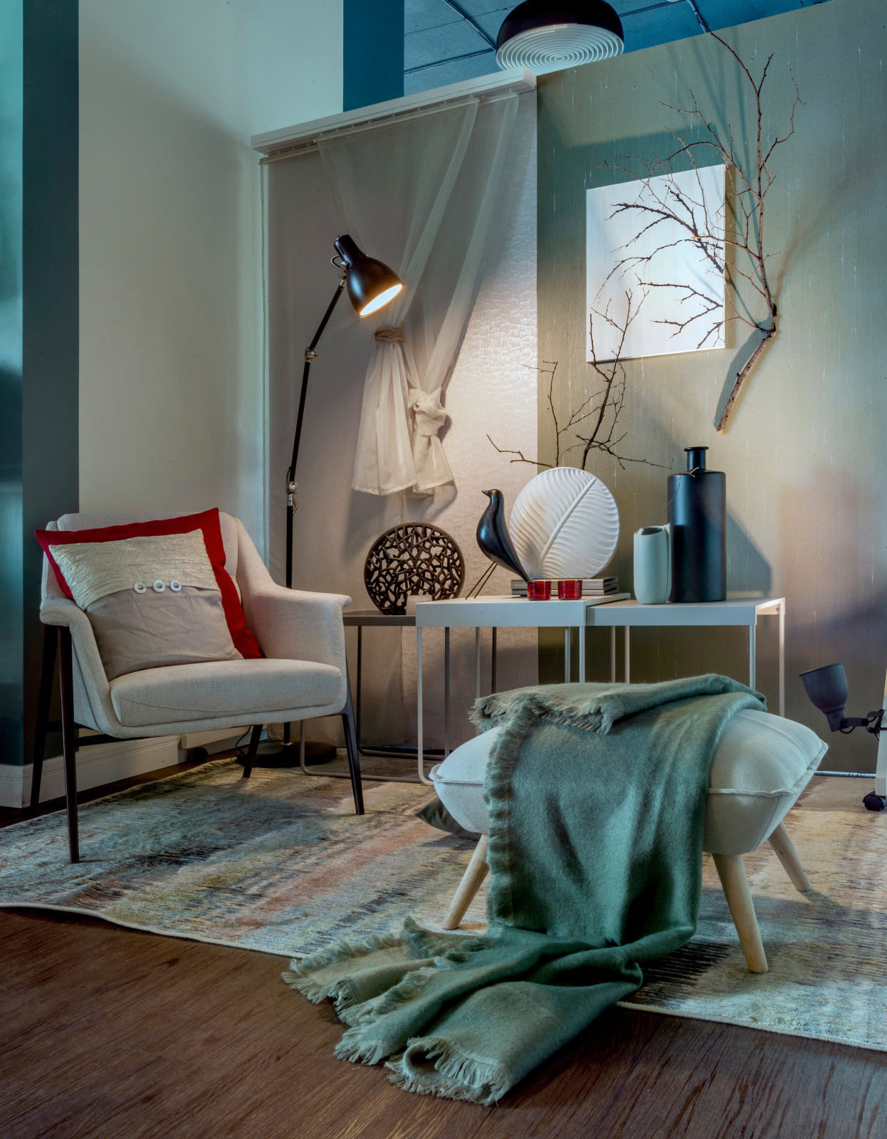 Обложка проекта: Фрагмент интерьера "Водный сад"