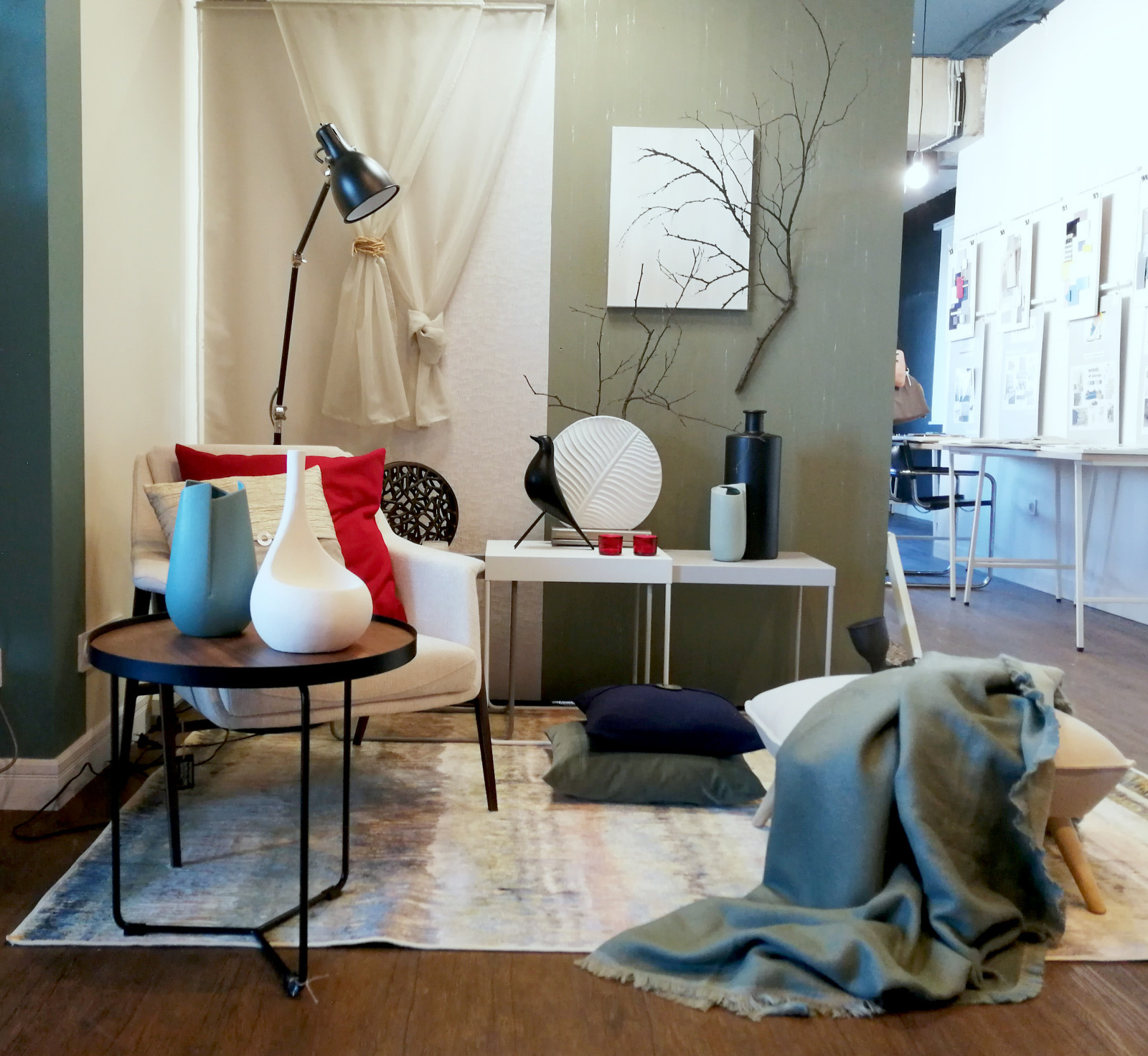 Фрагмент интерьера "Водный сад"