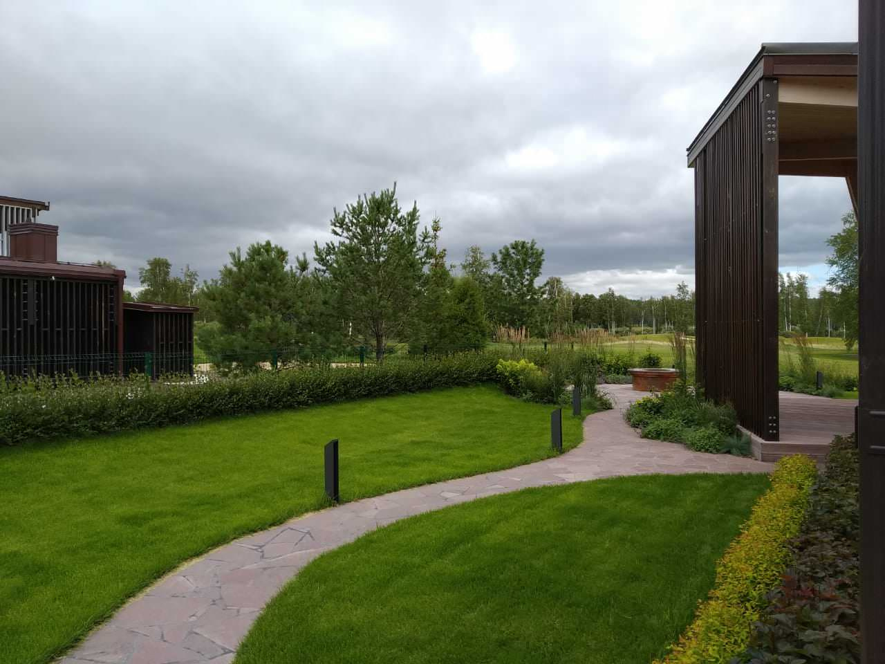 Участок с видом на гольф-поле