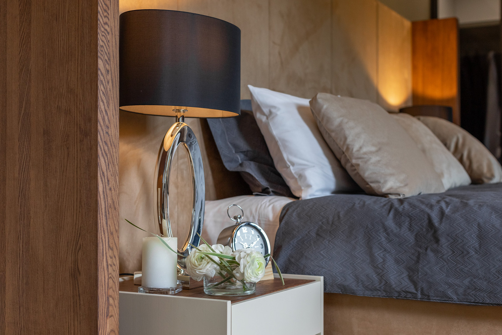 Интерьер двухуровневой квартиры в Калининграде.