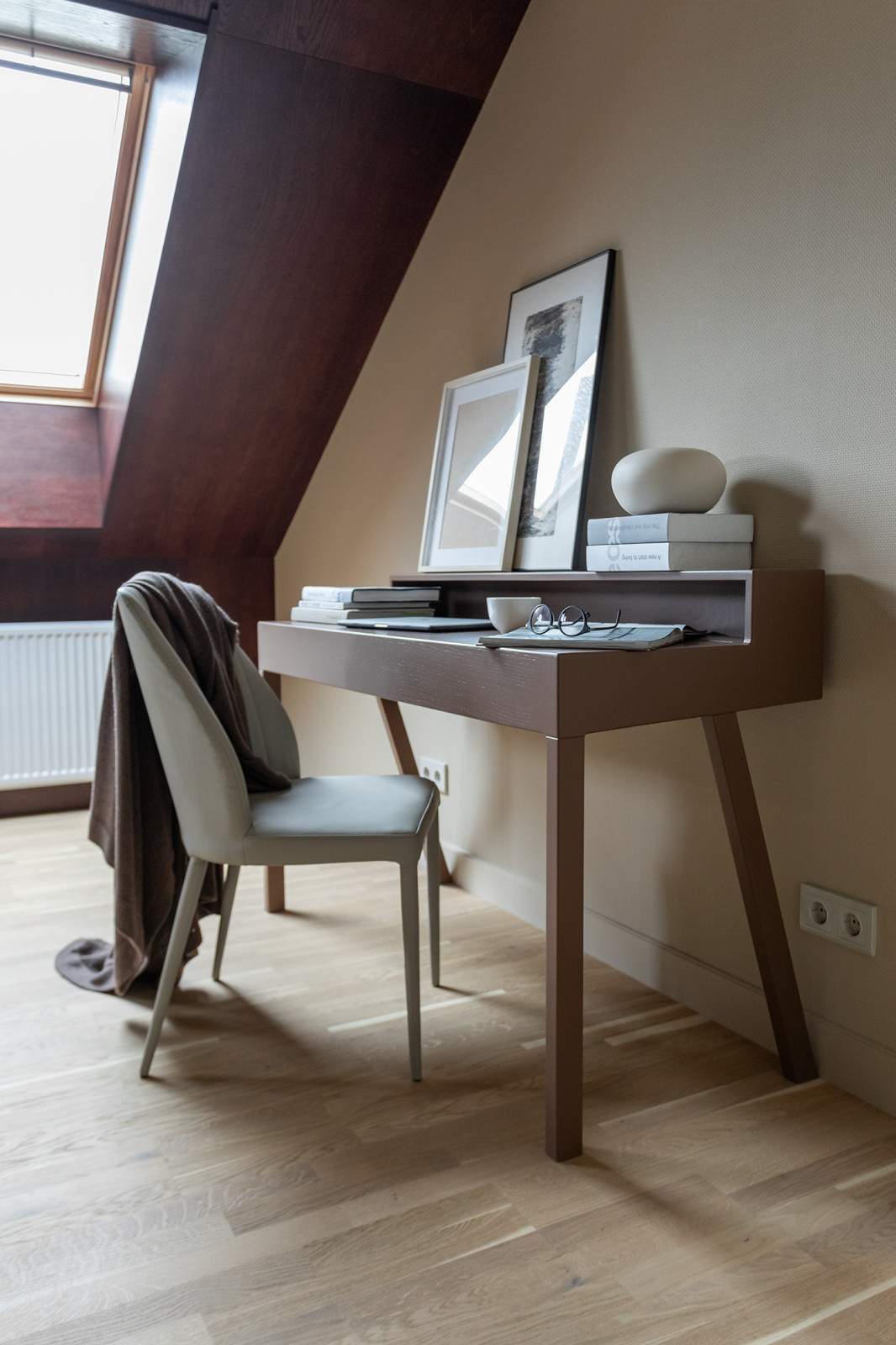 Интерьер двухуровневой квартиры в Калининграде.