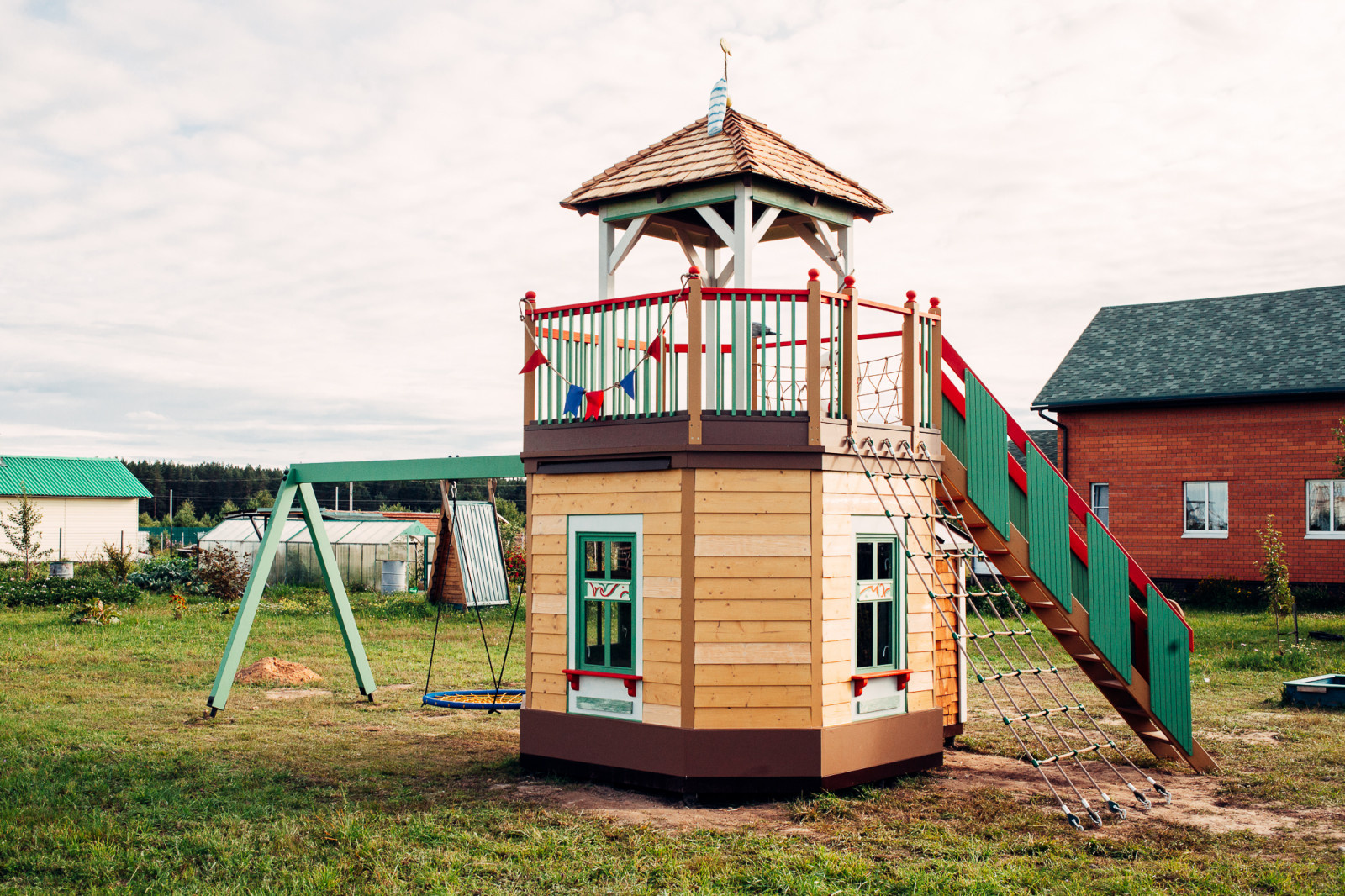 Детский домик "Пеппи Длинный Чулок"