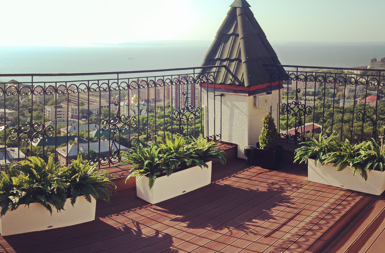 Обложка проекта: Озеленение частной крыши