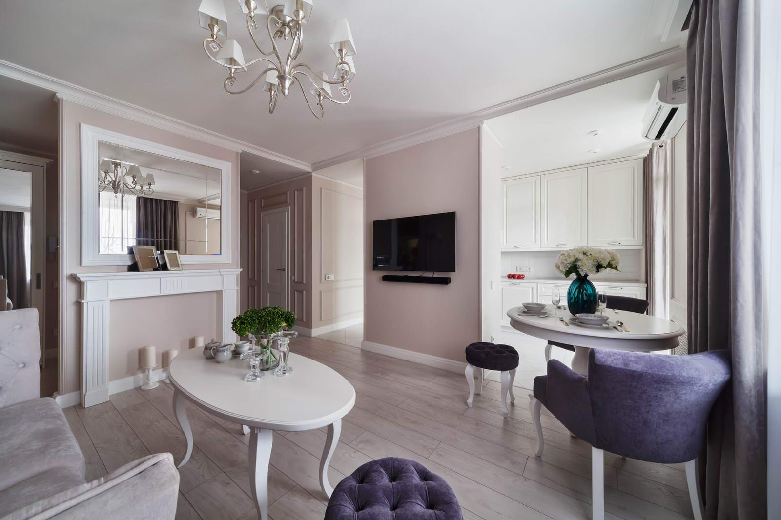 Белинского 86. Ремонт квартиры по дизайн-проекту в Екатеринбурге.