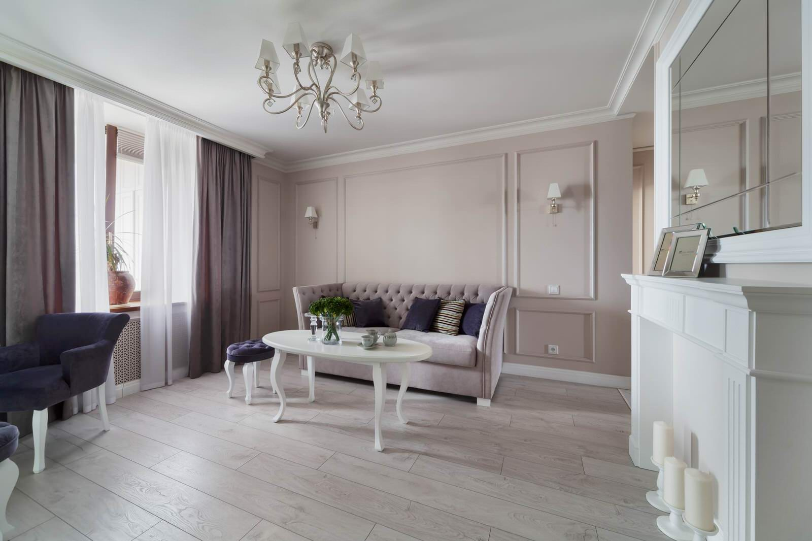 Белинского 86. Ремонт квартиры по дизайн-проекту в Екатеринбурге.