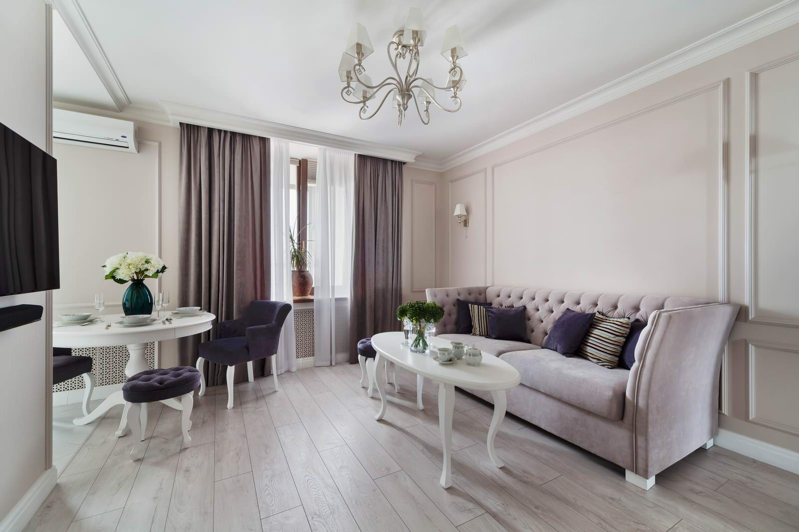 Белинского 86. Ремонт квартиры по дизайн-проекту в Екатеринбурге.