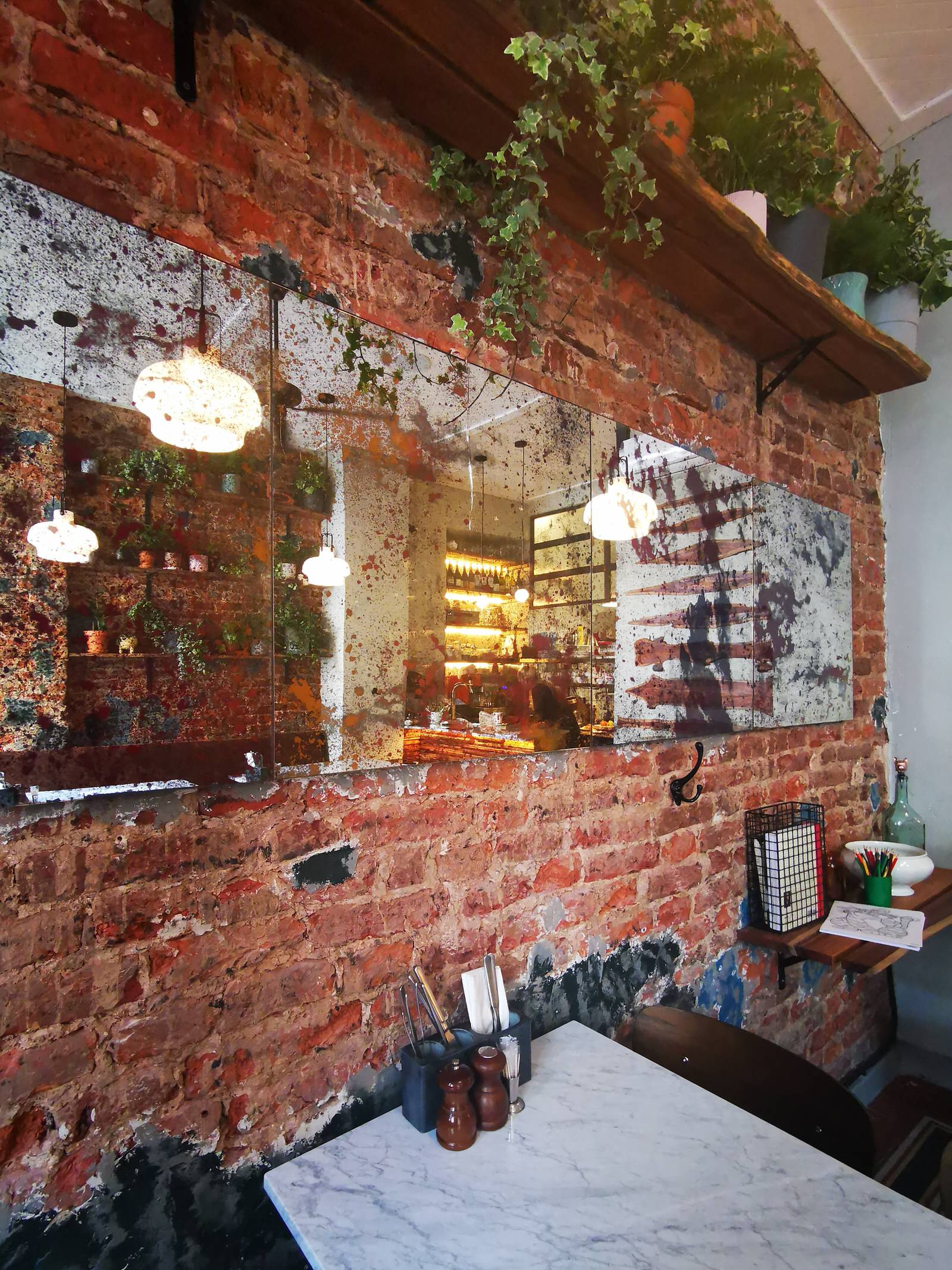 Зеркала в крепери Cookshop