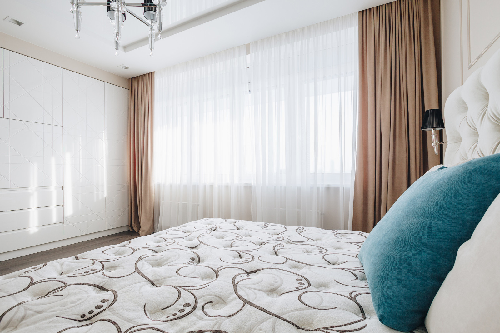 Обложка проекта: Встроенный шкаф для спальни