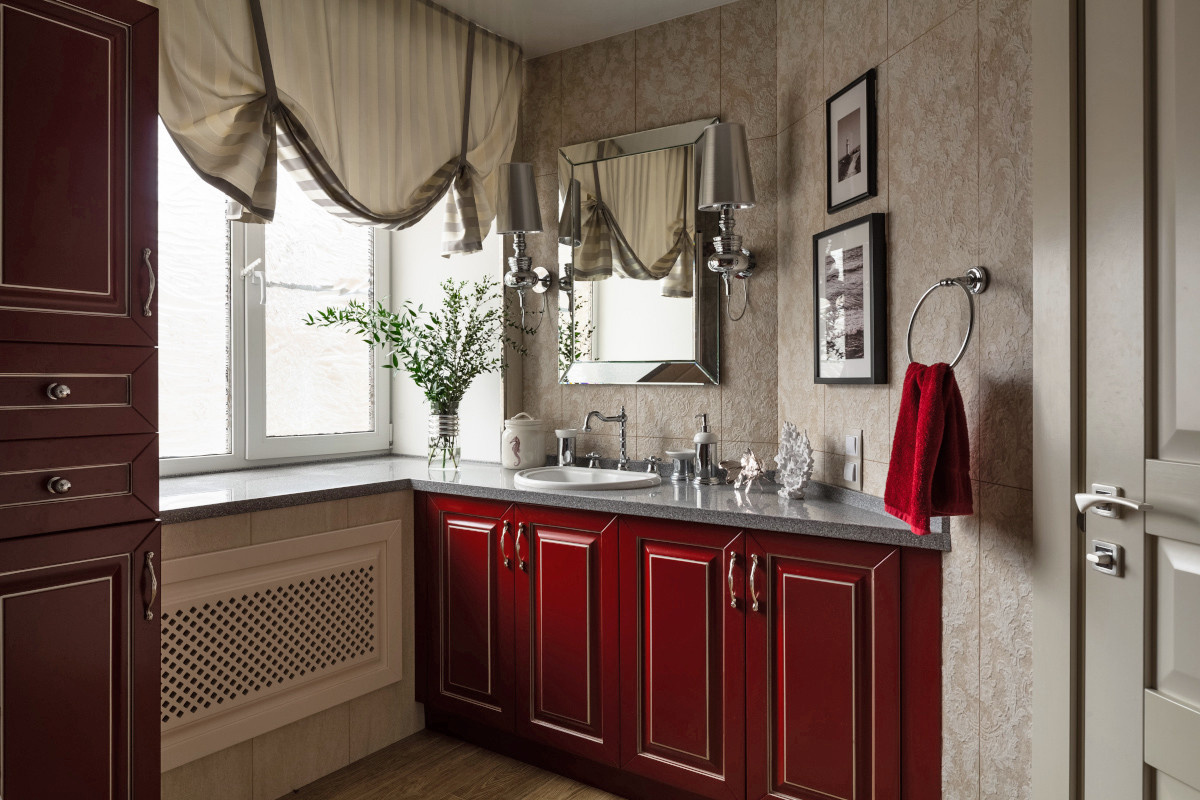 Квартира с элементами американского стиля.