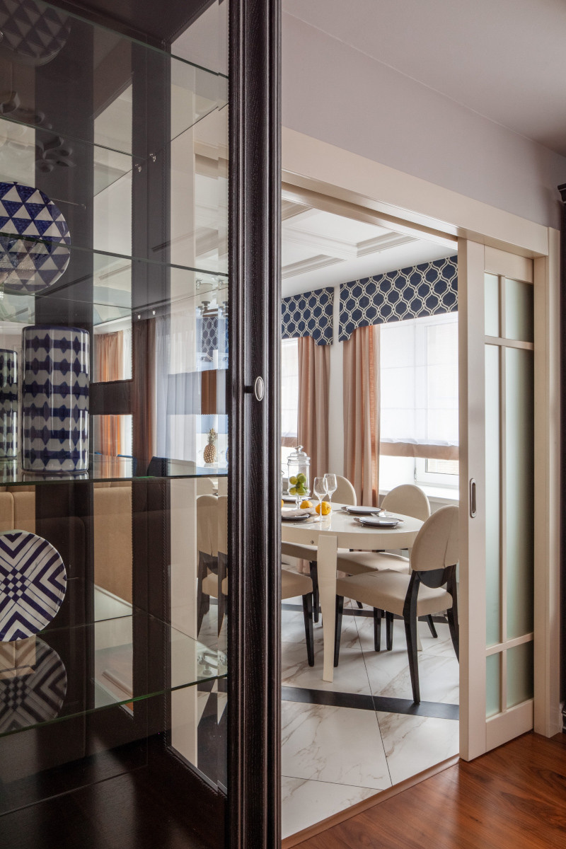 Квартира с элементами американского стиля.