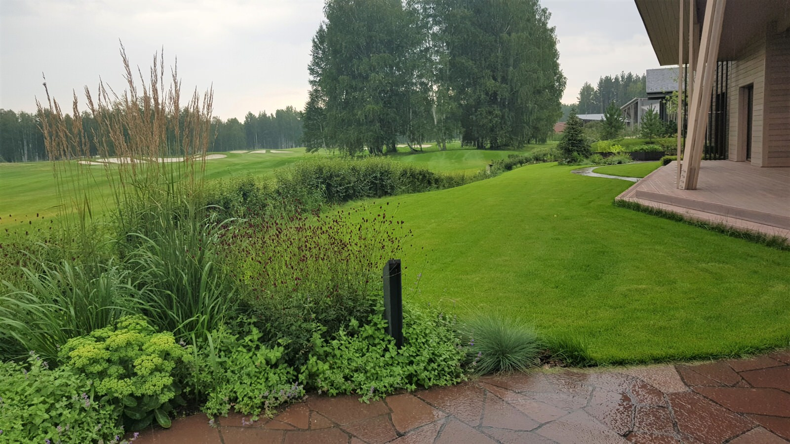 Участок с видом на гольф-поле